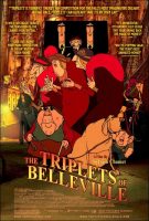 The Triplets of Belleville Movie Poster (2003)