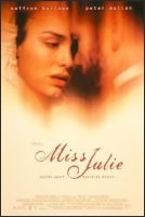 Miss Julie Movie Poster (1999)