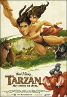 Tarzan Movie Poster (1999)
