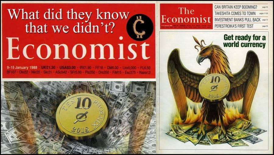 The prediction published by The Economist comes true with Bitcoin