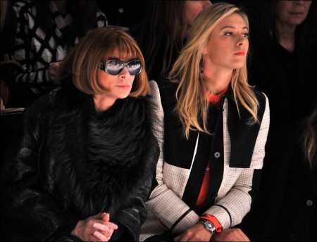 Maria Sharapova dazzles at Fashion Week