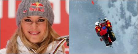 Lindsey Vonn airlifted after scary crash