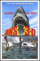 Jaws 3D Movie Poster (1983)