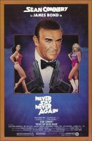 Never Say Never Again - James Bond Movie Poster (1983)