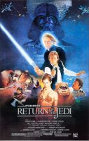 Star Wars: Return of the Jedi Movie Poster (1983)