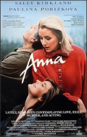 Anna Movie Poster (1987) | 80's Movie Guide