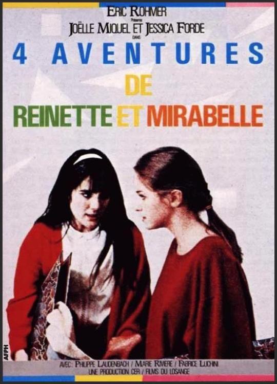 Four Adventures of Reinette and Mirabelle Movie Poster (1987) | 80's ...